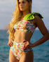 Leilani One Shoulder Bow High Waist Bikini
